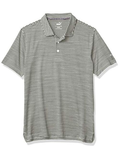 PUMA Men's Golf 2019 Caddie Stripe Polo