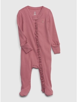 Baby First Favorites TinyRib Footed One-Piece