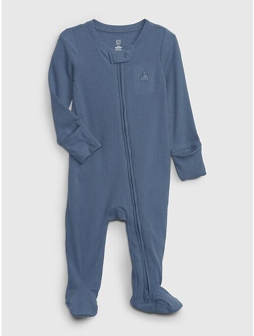 Gap Baby First Favorites TinyRib Footed One-Piece