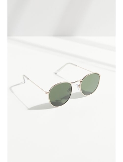 Billie Metal Round Sunglasses