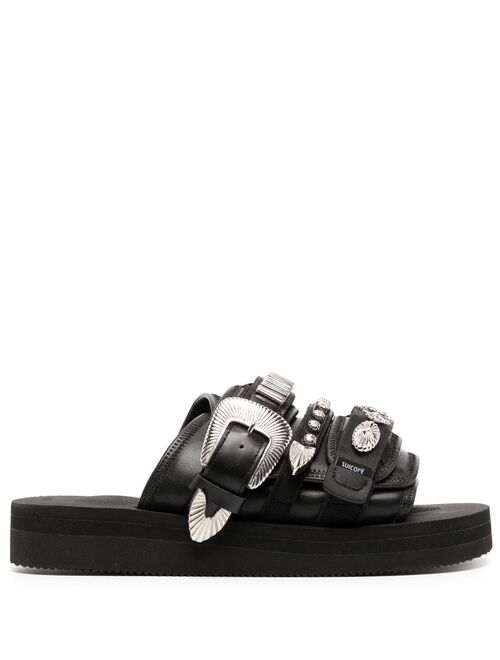 Suicoke MOTO by TOGA embellished sandals