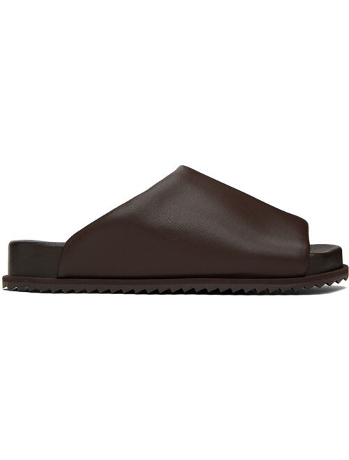 YUME YUME Brown Finn Slides