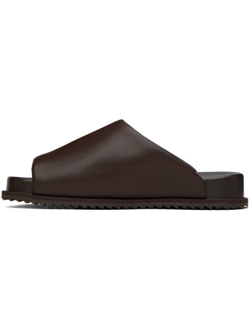 YUME YUME Brown Finn Slides