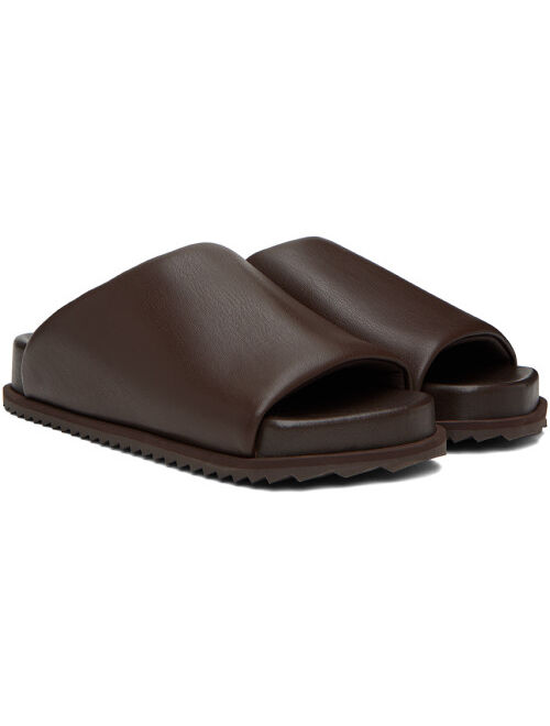 YUME YUME Brown Finn Slides