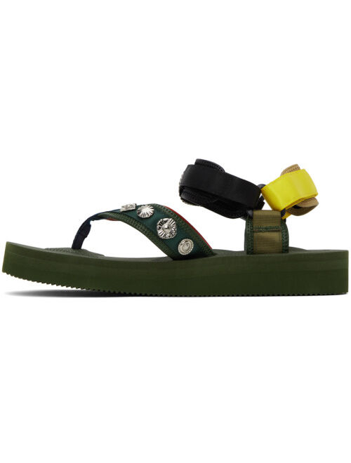 Toga Virilis Khaki Suicoke Edition Tono Sandals