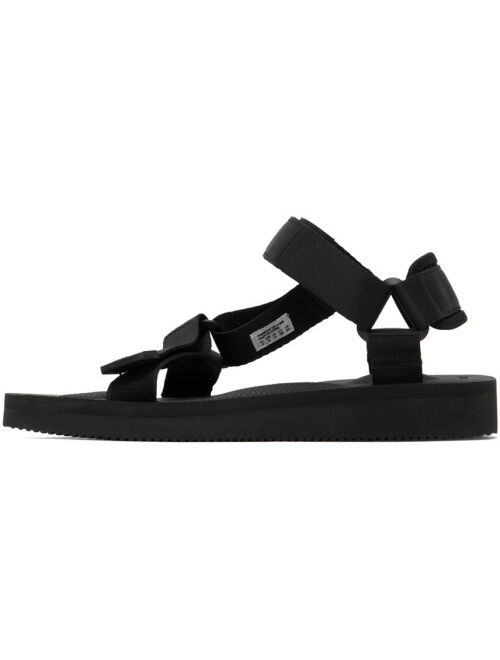 Suicoke Black DEPA-Cab Sandals