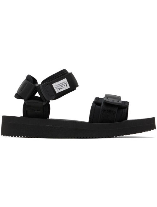 Suicoke Black CEL-VPO Sandals