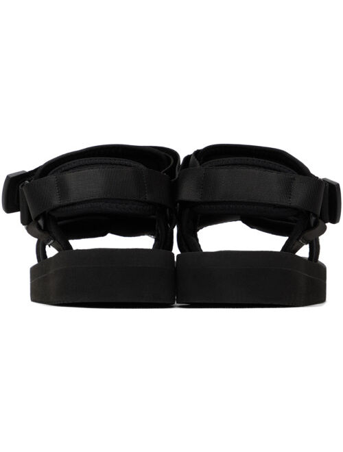 Suicoke Black CEL-VPO Sandals