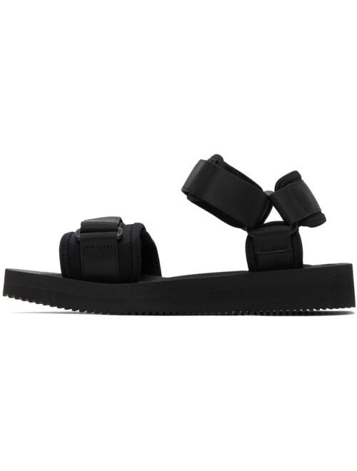 Suicoke Black CEL-VPO Sandals