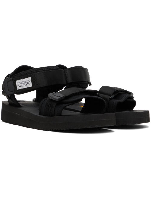 Suicoke Black CEL-VPO Sandals