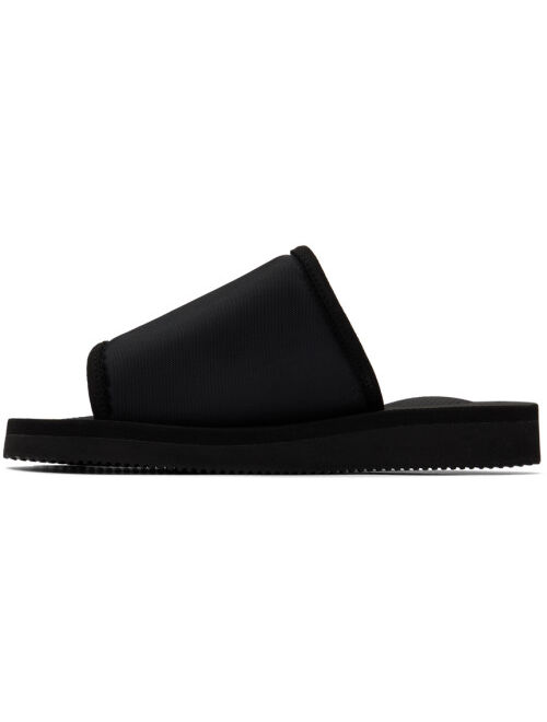 Suicoke Black KAW-Cab Sandals