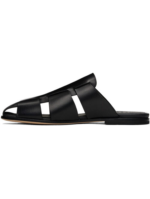 Officine Creative Black Fidel 003 Sandals