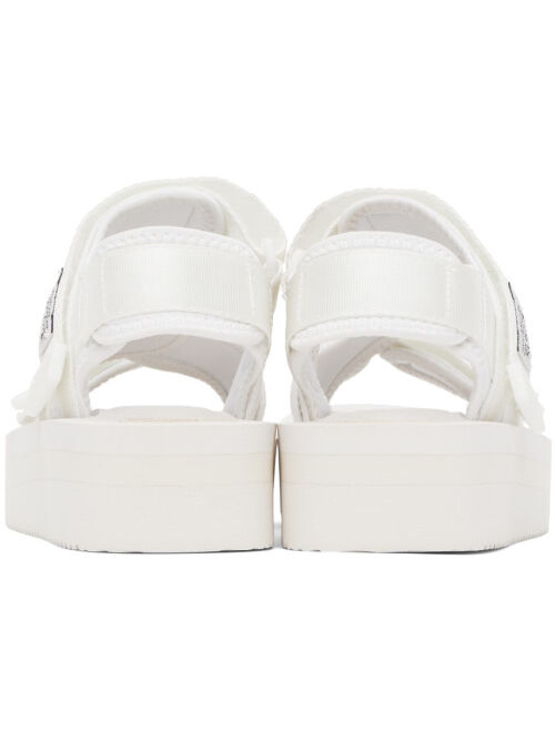 Suicoke White KISEE-VPO Sandals