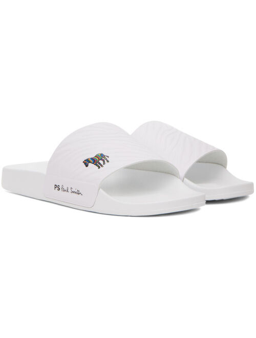 PS by Paul Smith White Nyro Slides