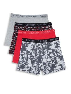Big Boys Boxer Briefs, Pack of 4