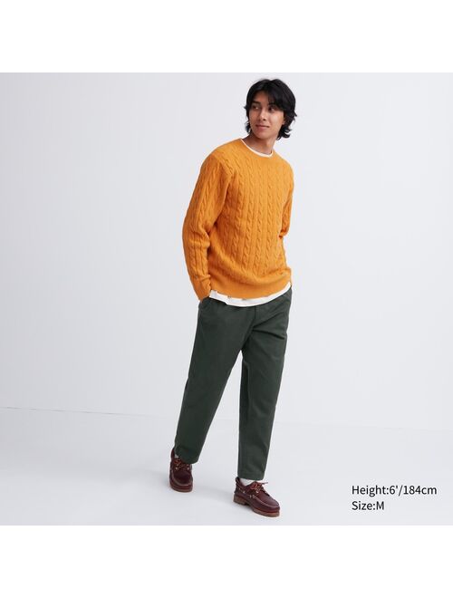 UNIQLO Cotton Relaxed Ankle Pants