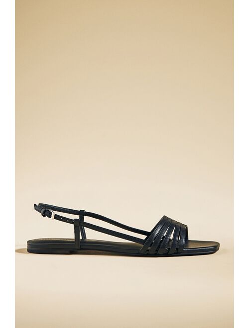 Reformation Millie Lattice Flat Sandals