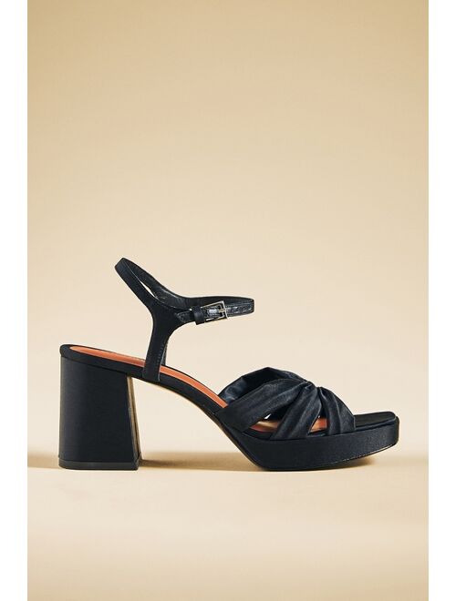 Reformation Maize Platform Heeled Sandals