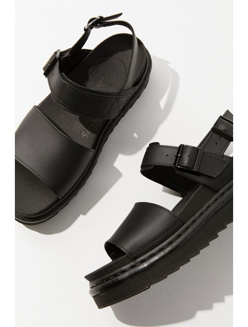 Dr. Martens Voss Black Leather Sandal