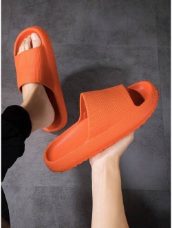 Fashion Slides For Men Single Band EVA Slippers
