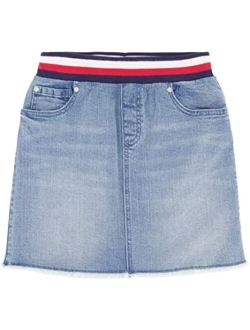 Big Girl Pull On Denim Skirt