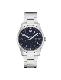 Men's 5 Sports Stainless Steel Blue Dial Watch - SRPG29