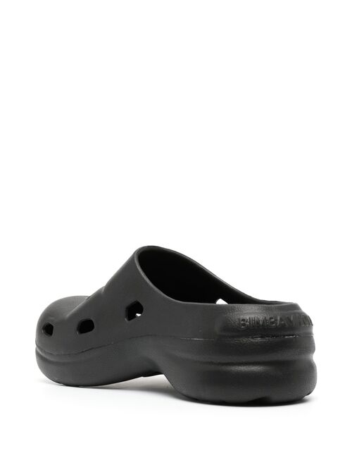 Bimba y Lola platform-sole rubber clogs