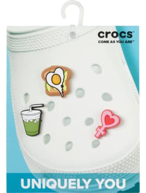  Crocs Unisex-Adult Jibbitz Office Shoe 5-Pack, Charms