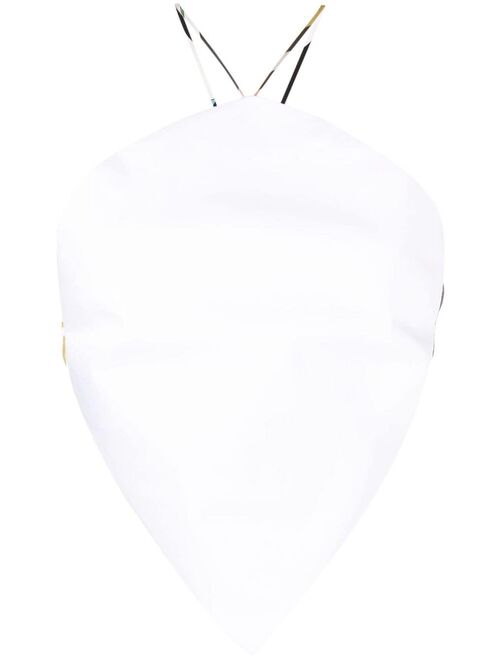 PUCCI cotton cropped top