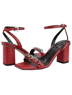 Women's Cartina Chain Ankle Strap High Heel Dress Sandals