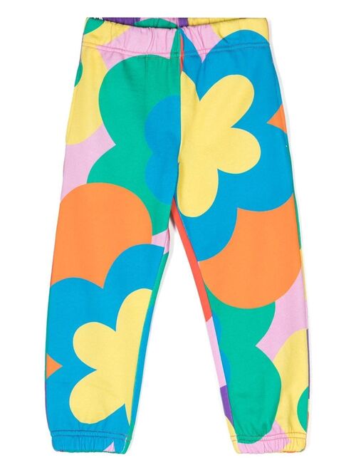 Stella McCartney Kids all-over floral-print track pants