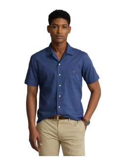 Classic Fit Woven Camp Shirt