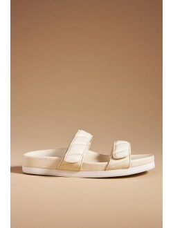 Bibi Lou Cortona Puff-Strap Slide Sandals