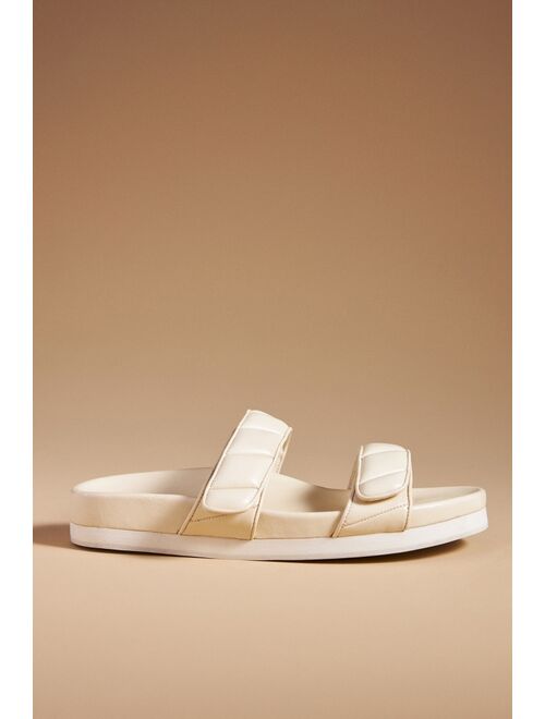 Bibi Lou Cortona Puff-Strap Slide Sandals