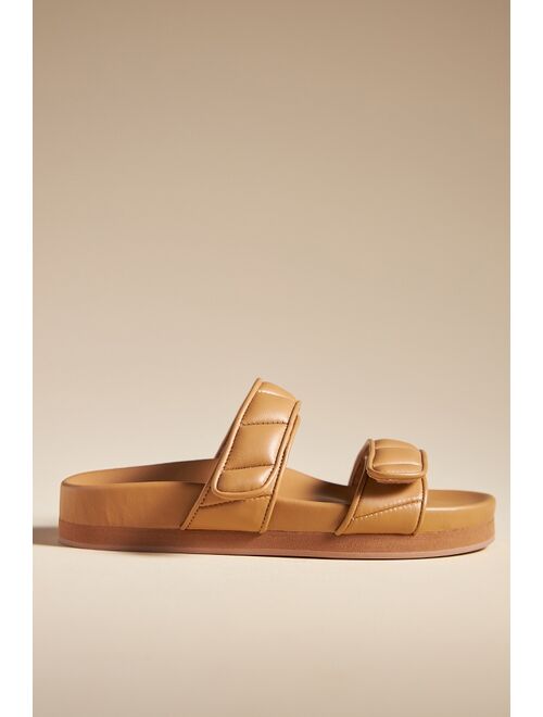 Bibi Lou Cortona Puff-Strap Slide Sandals