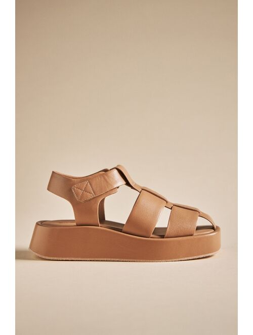 Pilcro Platform Fisherman Sandals