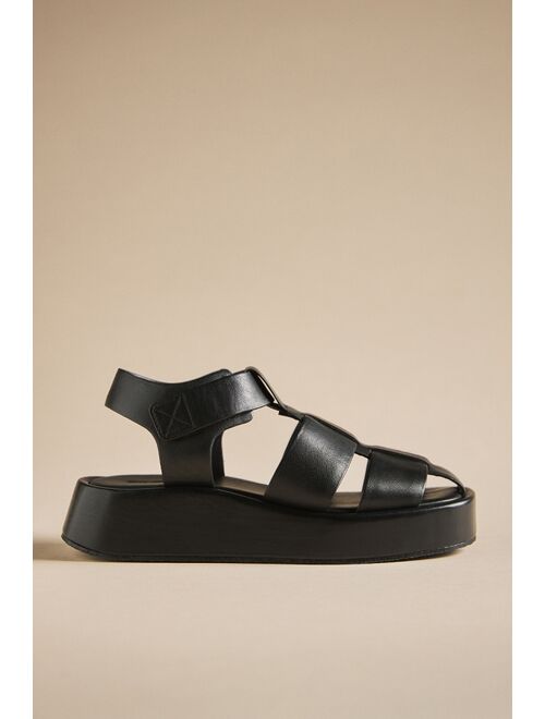 Pilcro Platform Fisherman Sandals