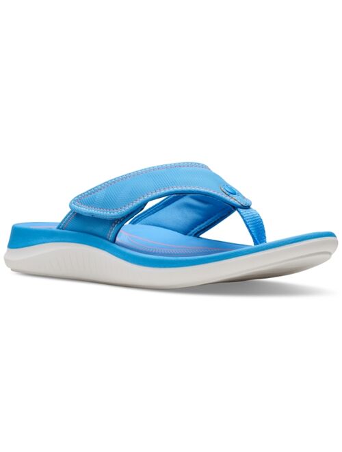 Clarks Women's Cloudsteppers Glide Post Comfort Sandals