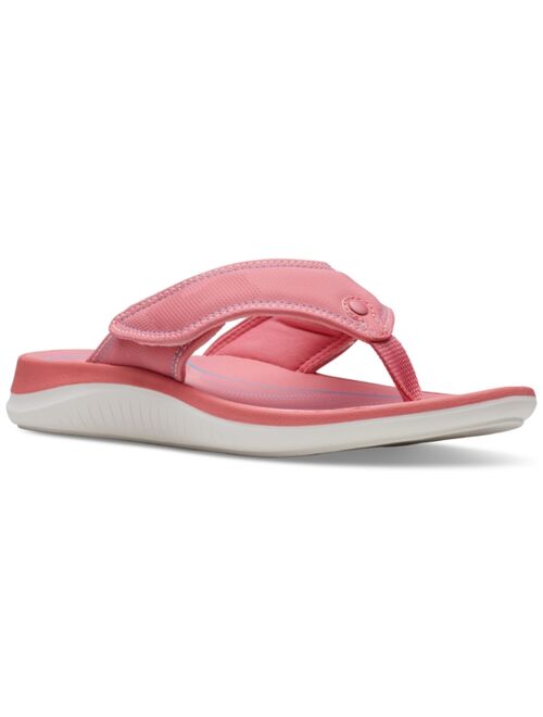 Clarks Women's Cloudsteppers Glide Post Comfort Sandals