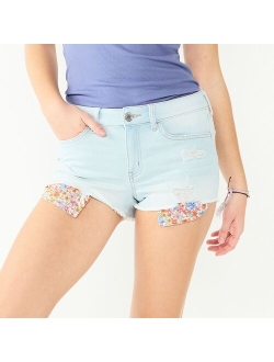 Juniors' SO Low-Rise Shortie Shorts