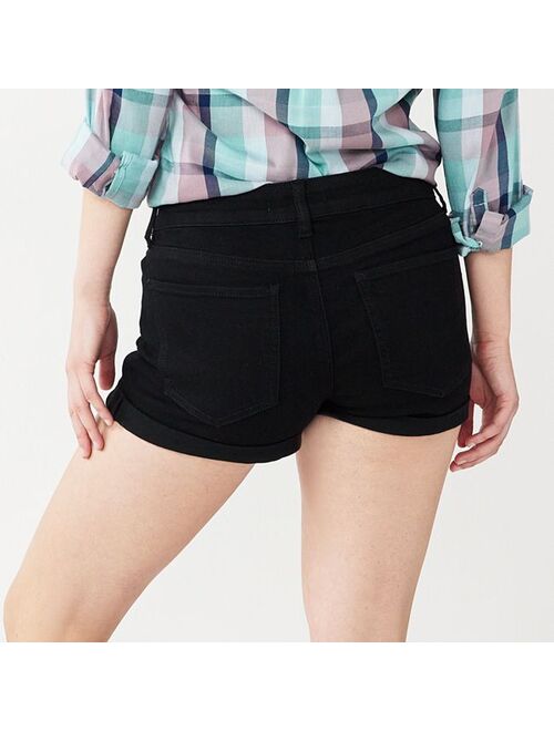 Juniors' SO Low-Rise Shortie Shorts