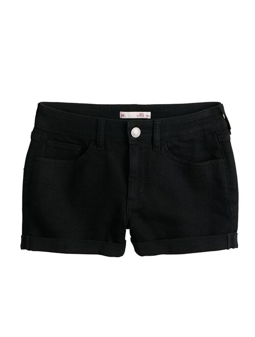 Juniors' SO Low-Rise Shortie Shorts