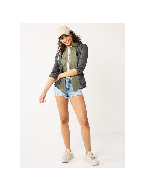 Juniors' SO Low-Rise Shortie Shorts