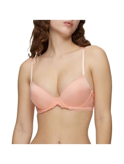 Seductive Comfort with Lace Lift Demi Bra QF1444