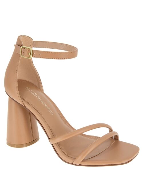 BCBGENERATION Women's Patria Square Toe Sandal