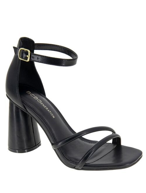 BCBGENERATION Women's Patria Square Toe Sandal