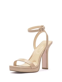 Adonia Ankle-Strap Platform Sandals