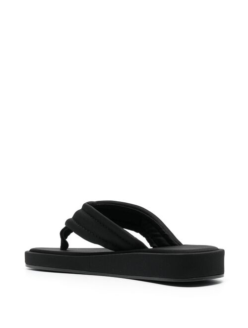 Coperni logo-embossed flip flops