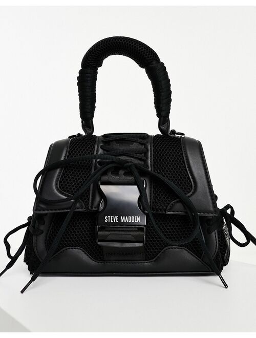 Steve Madden Bdiego sporty cross body bag in black