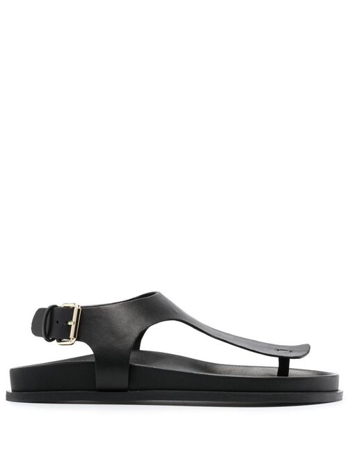 A.EMERY Reema leather flat sandals